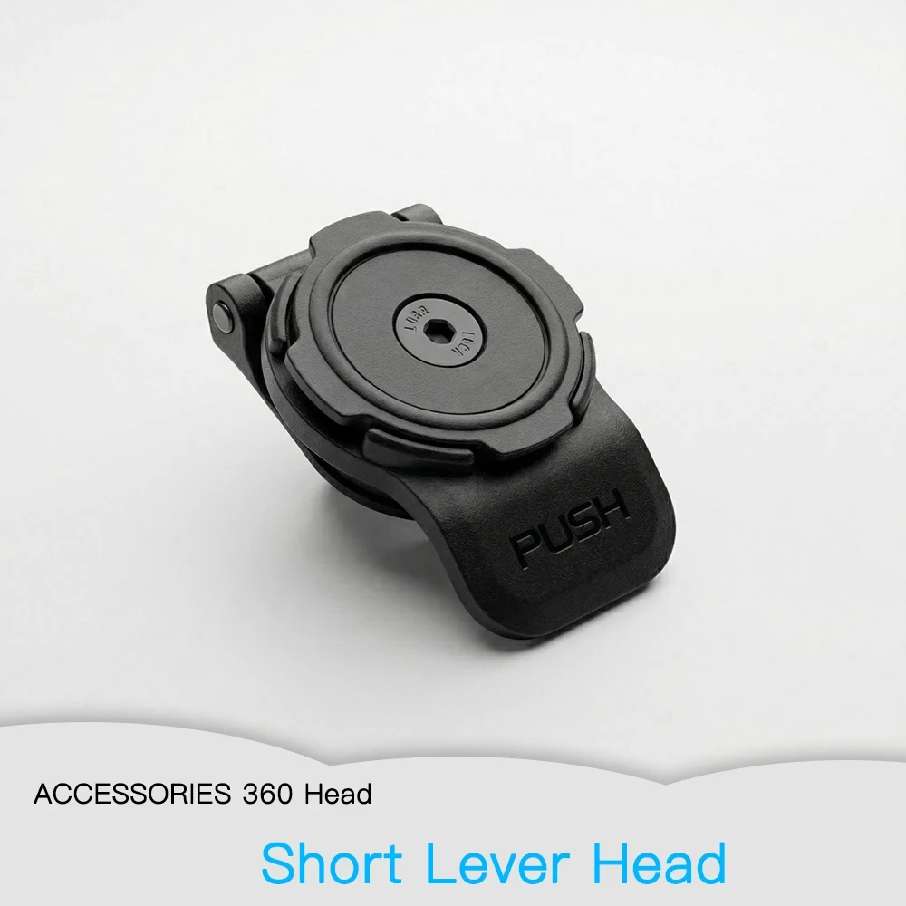 Quick Release 360 lever mount head standard short lever colorful replacement for twist mount extension arm PRO phone mount image 2