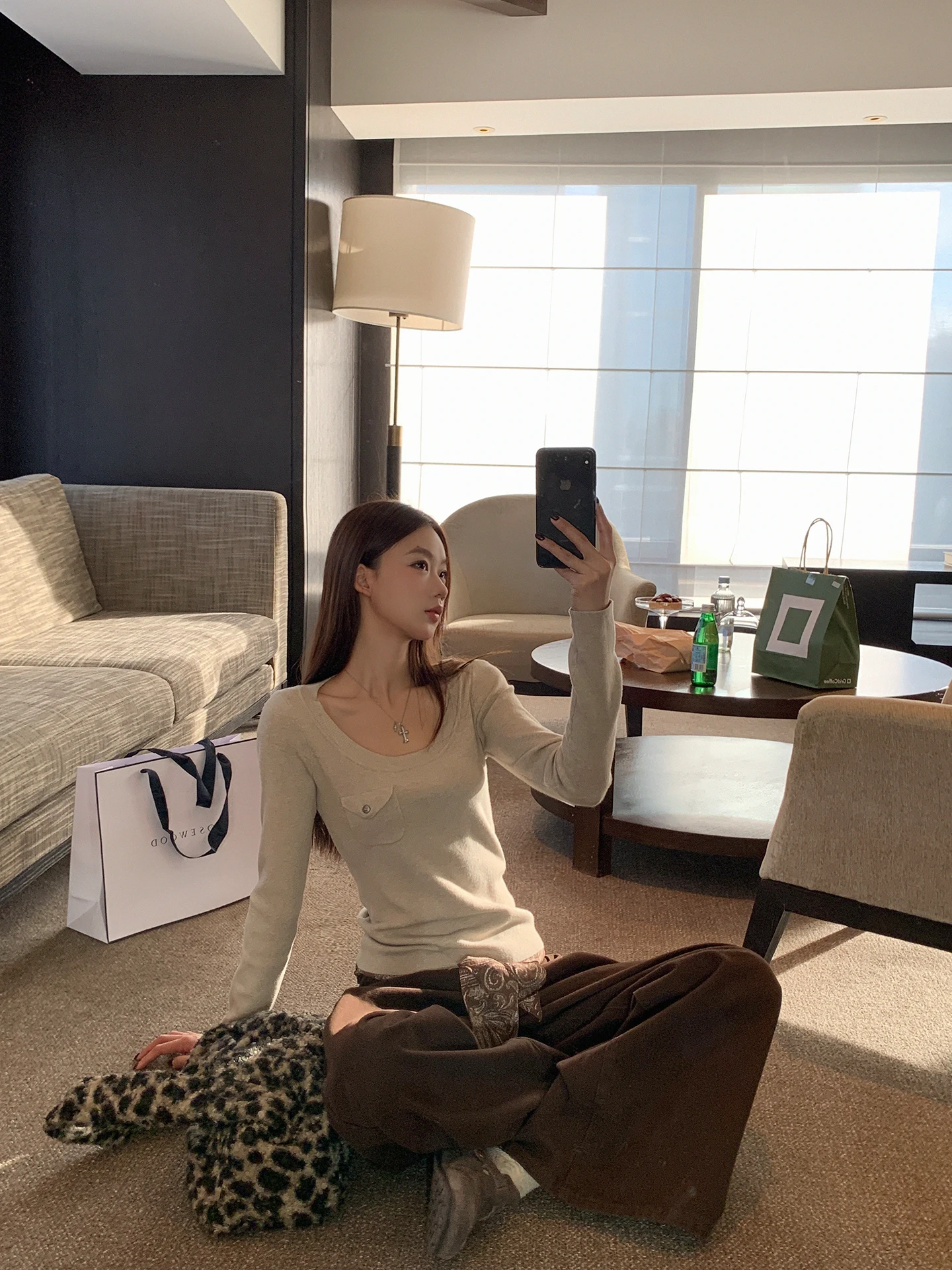 

Red Celebri Sweater Women's Sle 2025 New Winter Outerwear Inner Match Unique Beautiful Anti-Aging Knitted irt