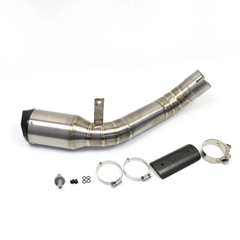 

Universal 60mm New Factory Price Stainless Steel Slip On Exhaust Motorcycle Exhaust System Muffler Pipe