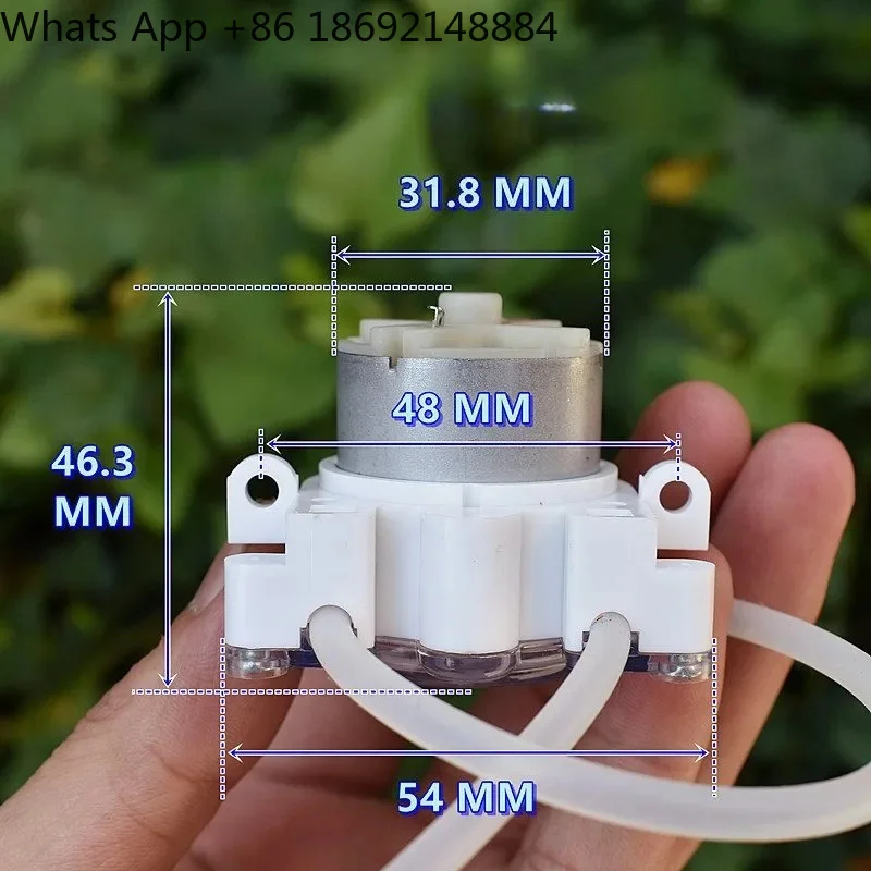 Micro Pump for DC6V-12V Planetary Deceleration 500 Motor Variable Directional Liquid Squeeze Pump