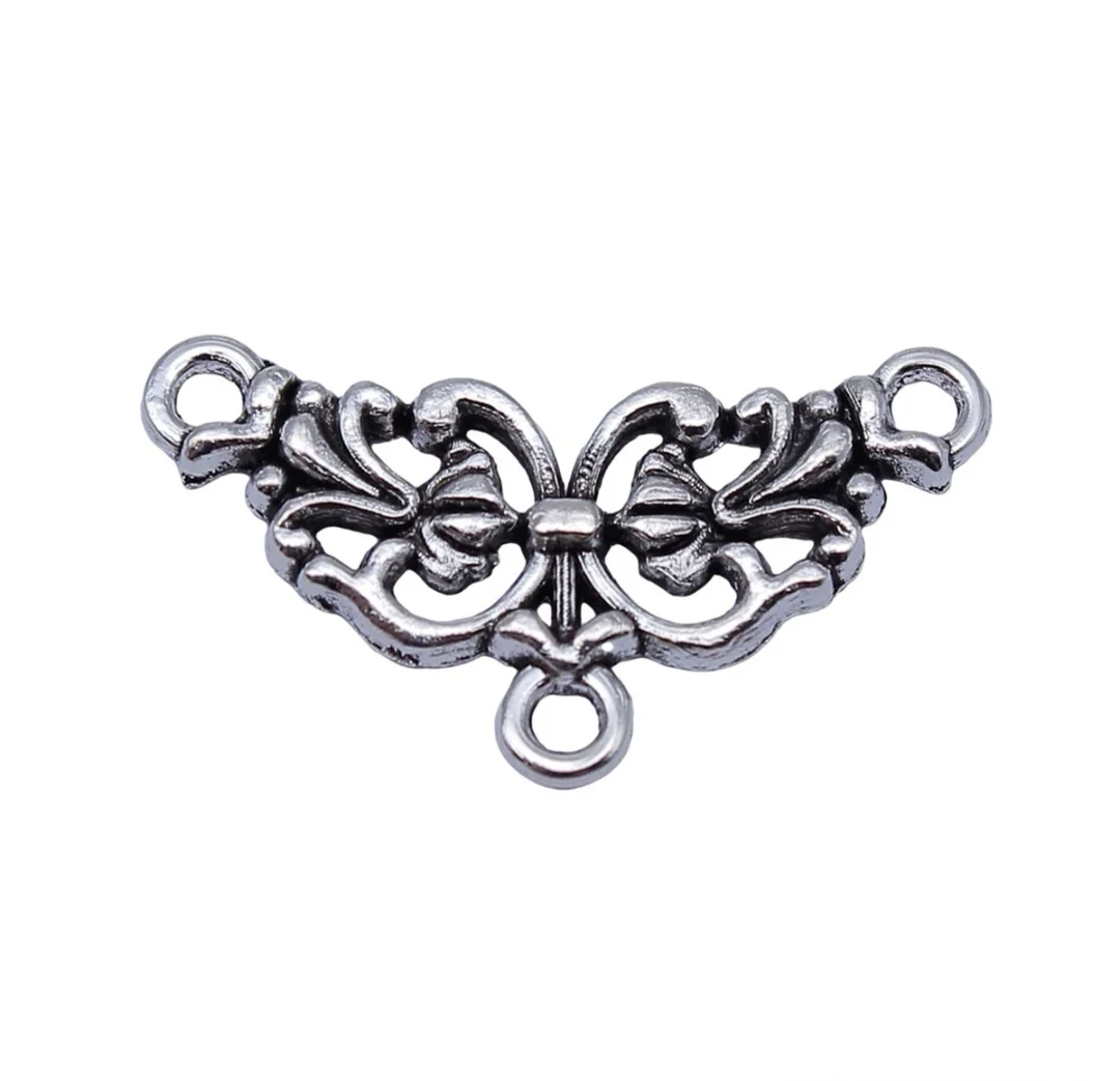 

30pcs 26x14mm Zinc alloy metal tibetan silver,antiqued bronze plated connector T1300 for jewelry making