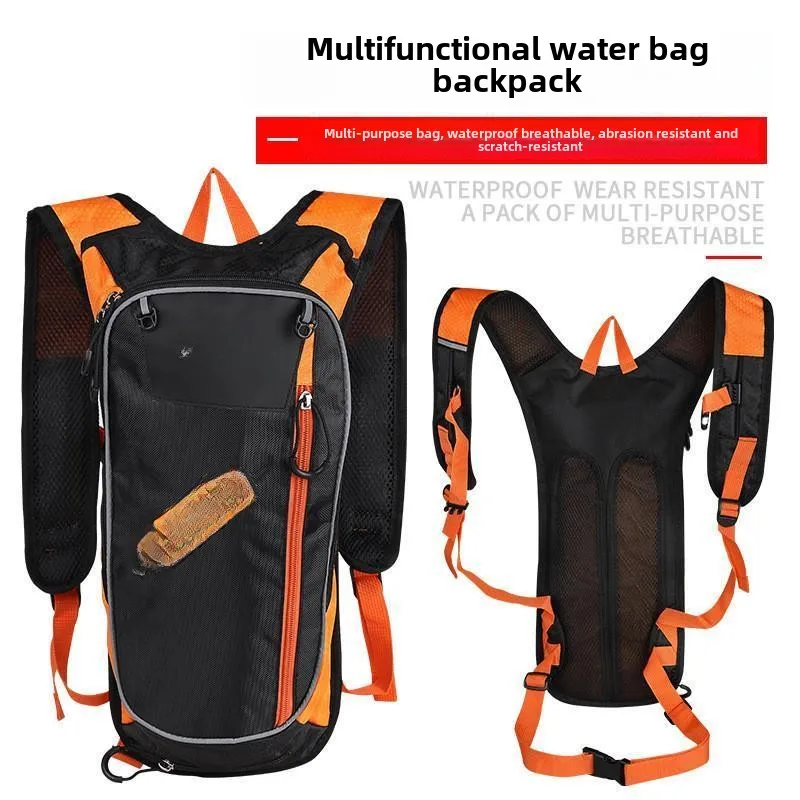 2024 New Motorcycle Water Backpack Big Capacity Motocross Hydration Pack Men Moto Bicycle Reflective Motorcycle Bag