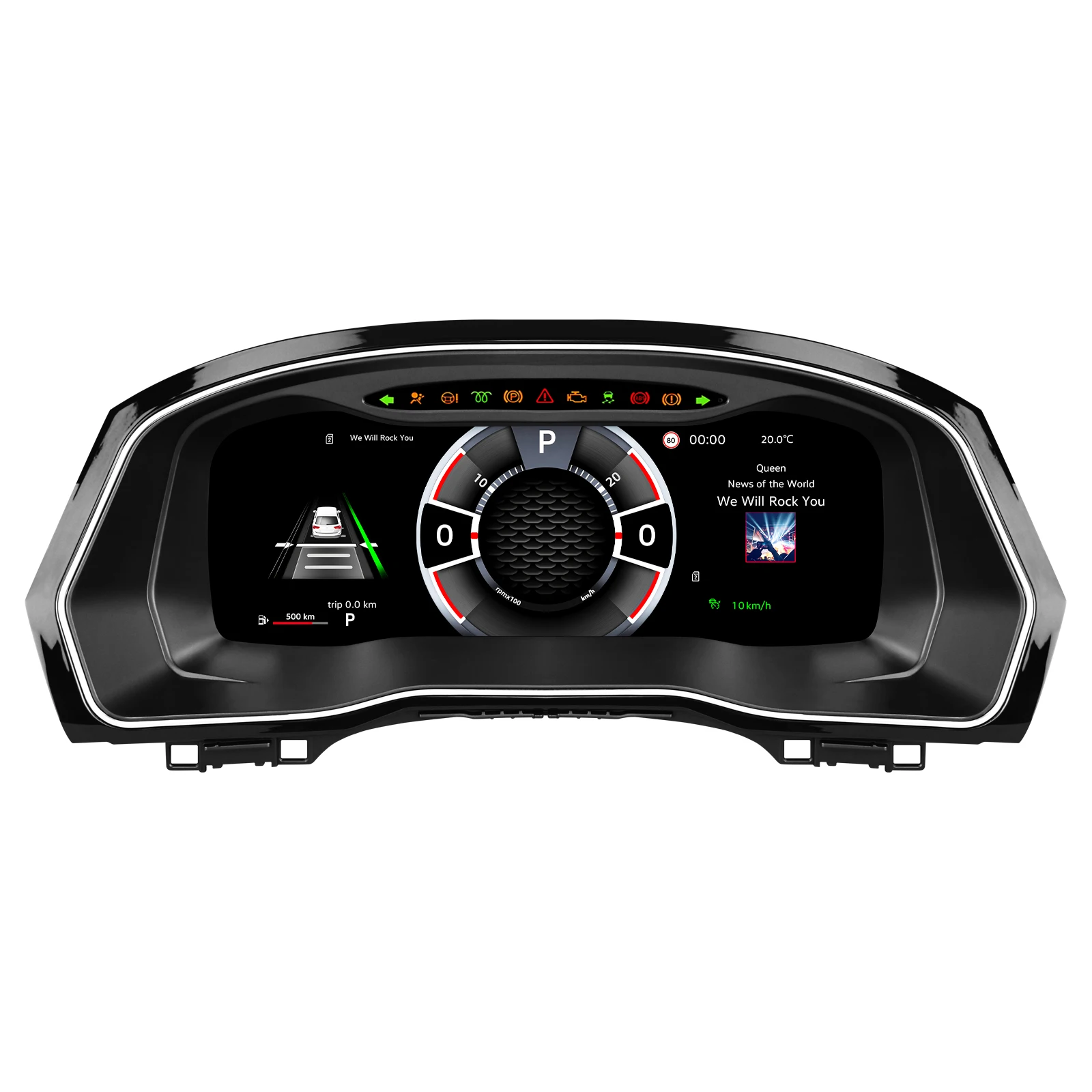 12.3Inch Linux Dashboard panel For Volkswagen Vw MQB Passat B8 2015 - 2023 Arteon Digital Instrument Cluster Virtual Cockpit