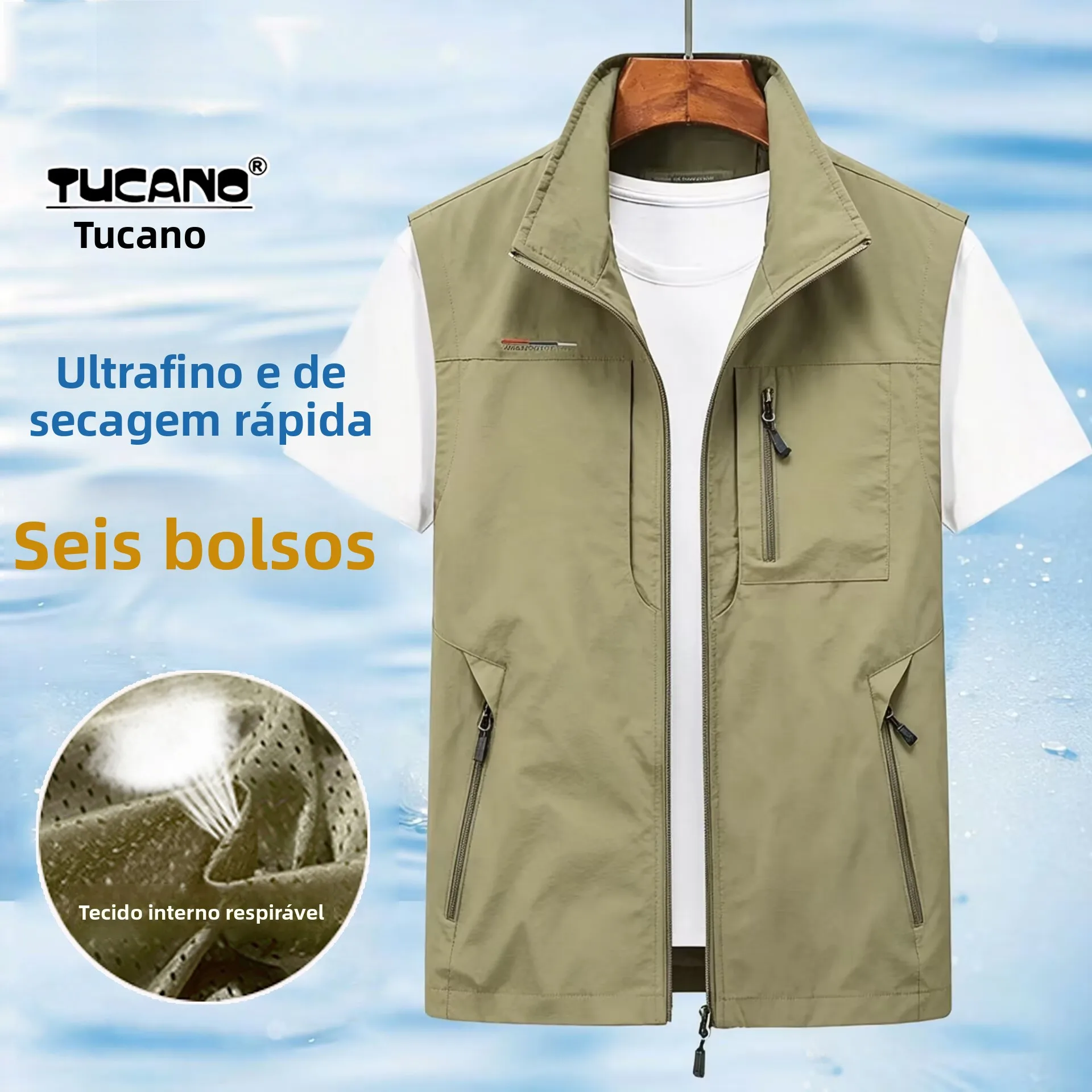 tucano-メンズ-軽量-通気性-速乾性-フィッシングジャケット-スタンドカラー-アウトドア-カジュアル-ベスト-中年向け-フィッシングコート