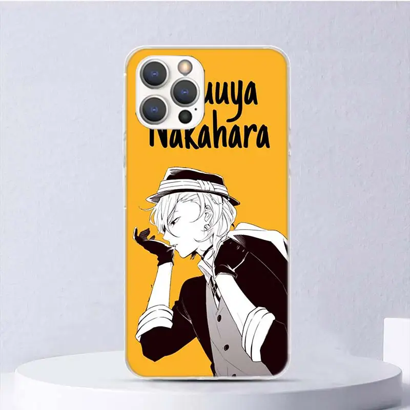 Bungo Stray Dogs Nakahara Chuuya Soft Case For iPhone 16 17 Air 16E 15 Plus 11 12 13 Mini 14 Pro Max Phone Cover Apple 7 8 SE Co view 3