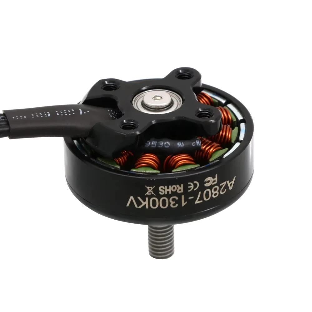 4pcs/lot UAngel A2807 KV1300 6S/ 1500KV 5S/ 1700KV 4S Brushless CW Motor For 7inch Long Range FPV Freestyle Drone Accessories