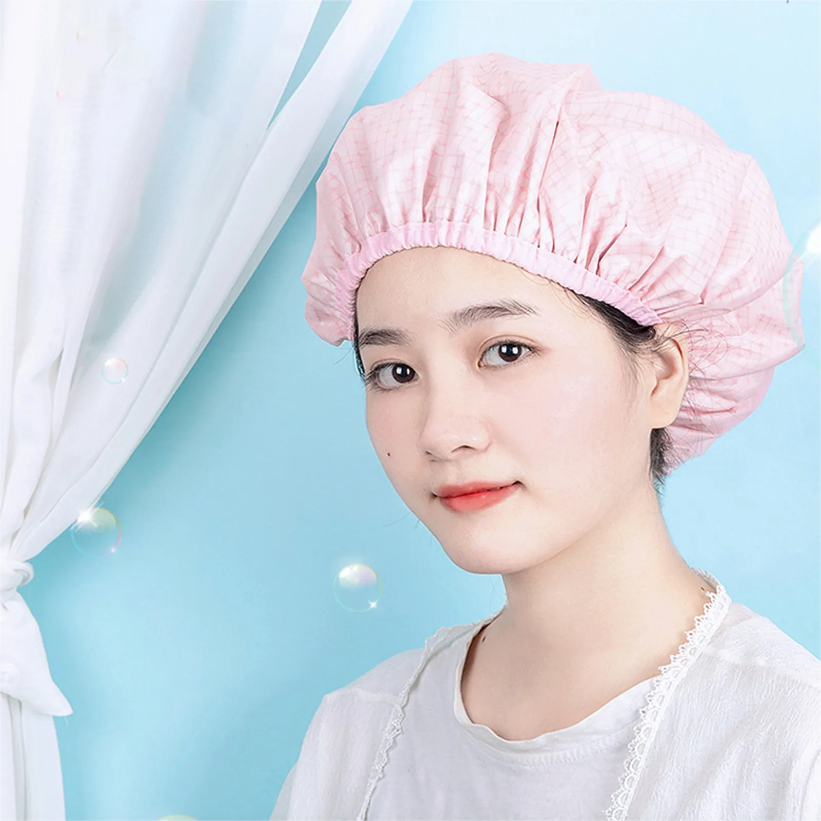 Hair Mask Cap Thermal Thickened Steam Conditioning Hat for Professional Salon Hair Care Home Spa Treatment Reusable