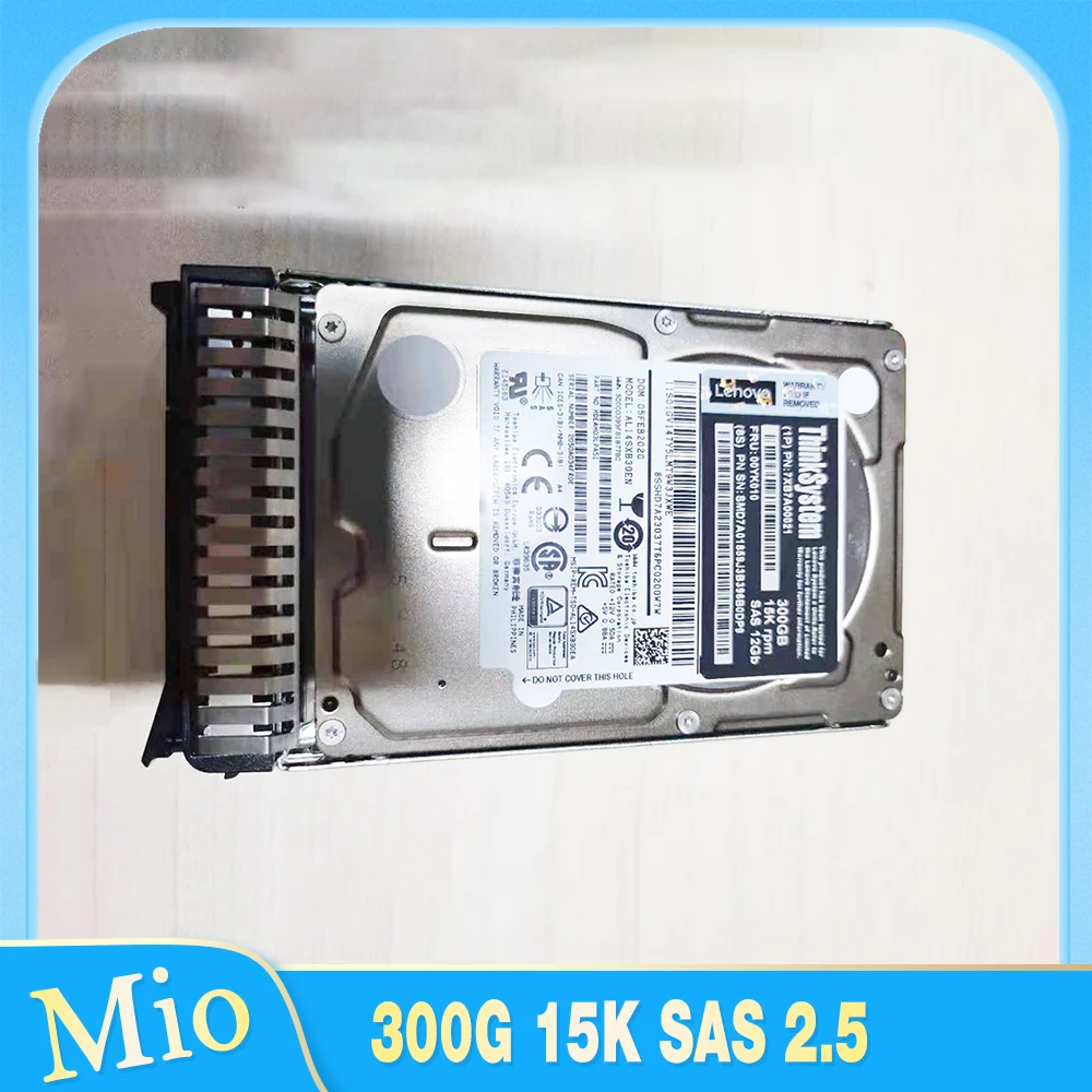 

For IBM Hard Disk 300G 15K SAS 2.5" 12Gb SR 7XB7A00021 00YK010