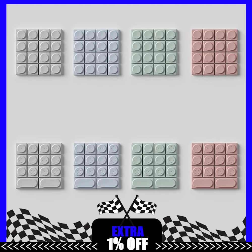 

DEADLINE Doys серые колпачки для клавиш из ПБТ, колпачки для клавиш с термосублимацией высотой 7,1 мм