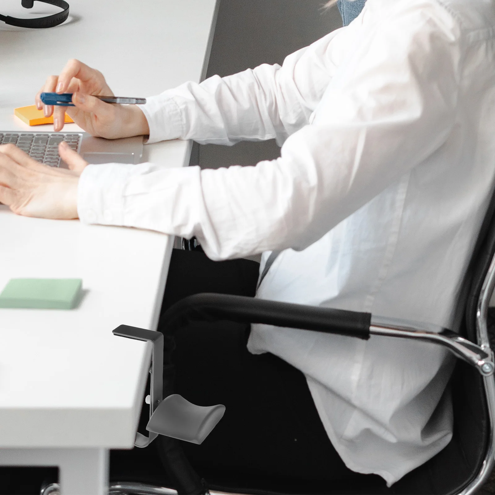 

Aluminum Alloy Headphone Rack Universal Under Desk Holder Soft Silicone Pad Headset Stand for Gaming Hifi Monitor