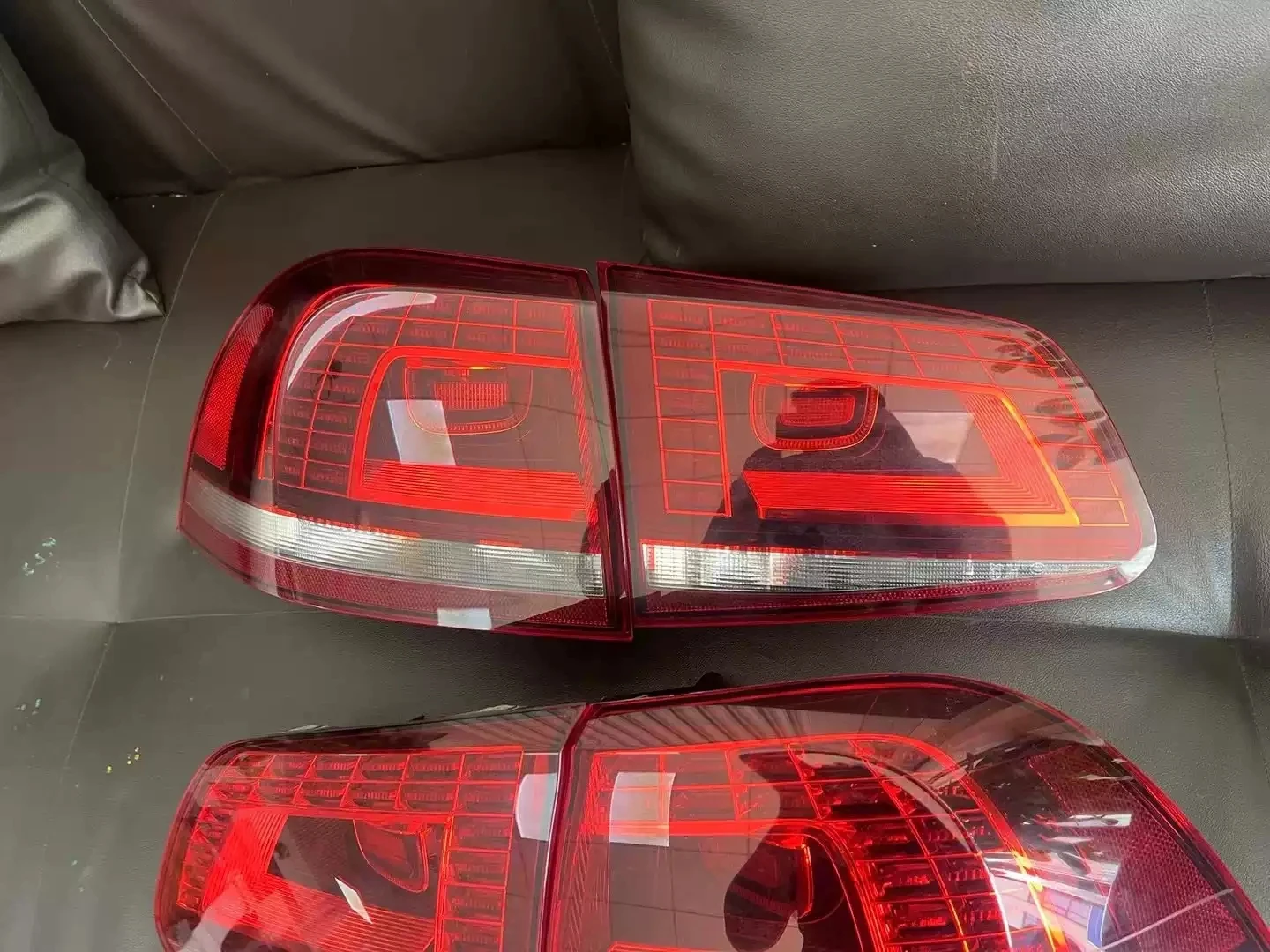 Luces traseras LED para coche, lámpara trasera para Volkswagen Touareg 2011-2017