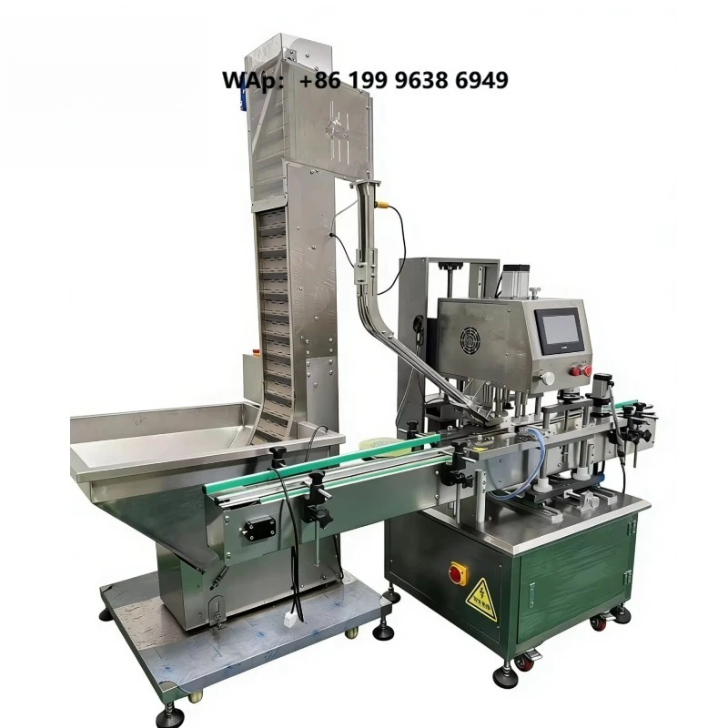 High-Quality Motor Stainless Steel Cosmetic Capper for Food & Beverage Bottle Capping