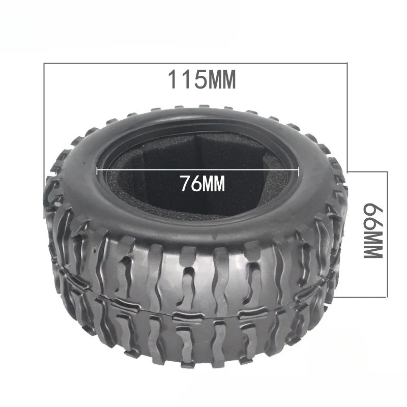 4 قطعة HSP 1/10 الإطارات الكبيرة العالمي 94111/94188 الإطارات الإطارات 115 مللي متر/127 مللي متر/128 مللي متر