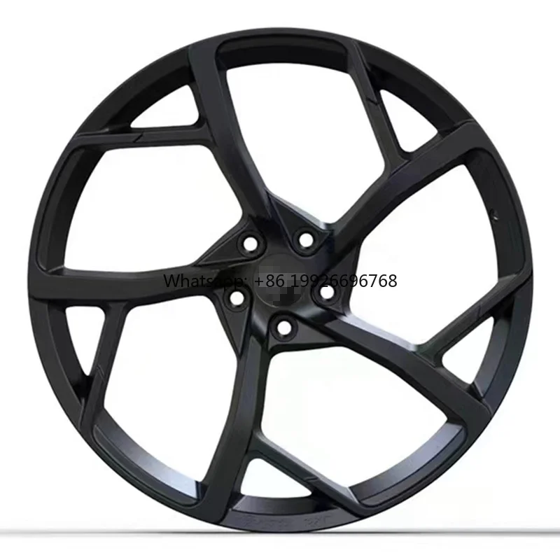 Черные кованые колеса 5X108 5X112 для легковых легковых автомобилей BMW Volkswagen 18-24 дюйма Черные кованые колеса 5X108 5X112 для легковых легковых автомобилей BMW Volkswagen 18-24 дюйма