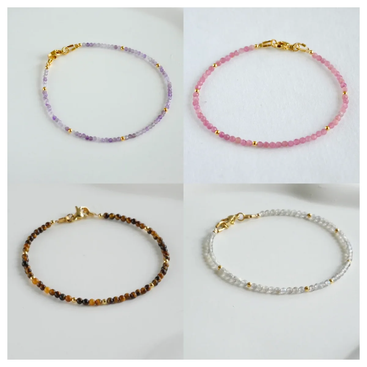 

1 Pc Fashion Simple Natural Stone Imitation Turquoise Colorful Beaded Bracelet Women Daily Party Daily Gift Jewelry