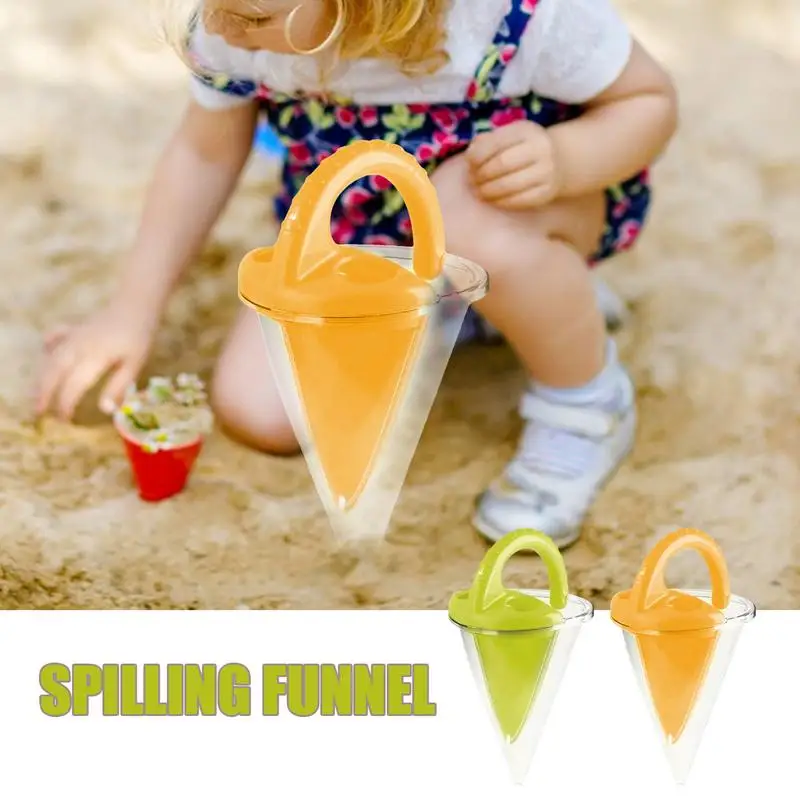 Spilling Funnel Sand Castle Building Toy Creative Funny Sand Strainer Toys Digging Sand Kit Summer Outdoor Toys for Kids