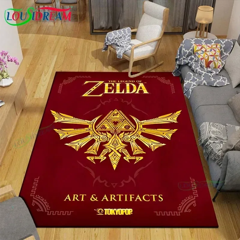 

Game Z-ZELDA Carpets Children Room Bedroom Becoration Living Room Decoration Carpets for Bed Room Rug Anime Rug Area Rug