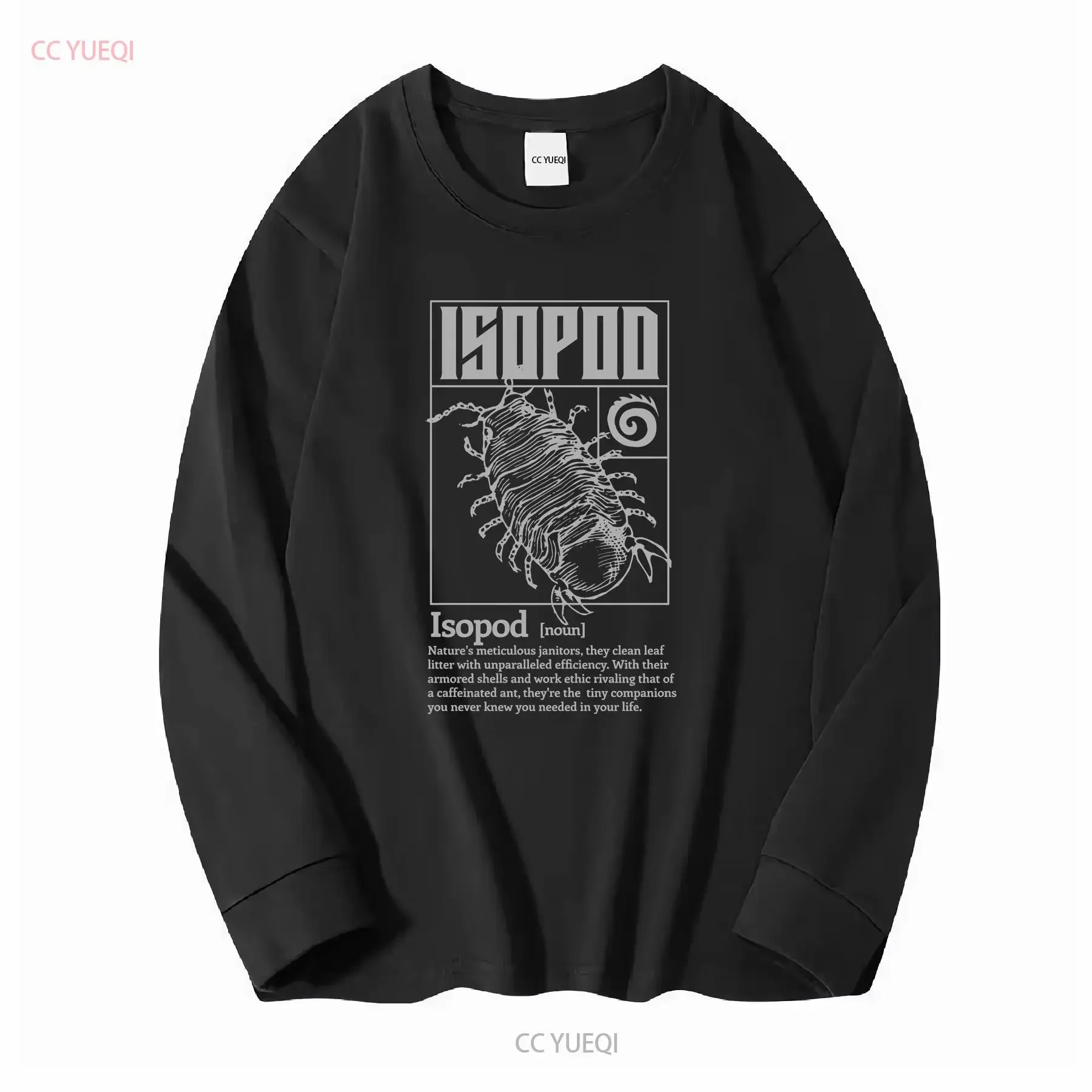 Isopod T Shirt Insect Pill Bug Bugs Lover Funny Weird Crazy Entomology Science Teacher for Dad long or short sleeves vintage image 3