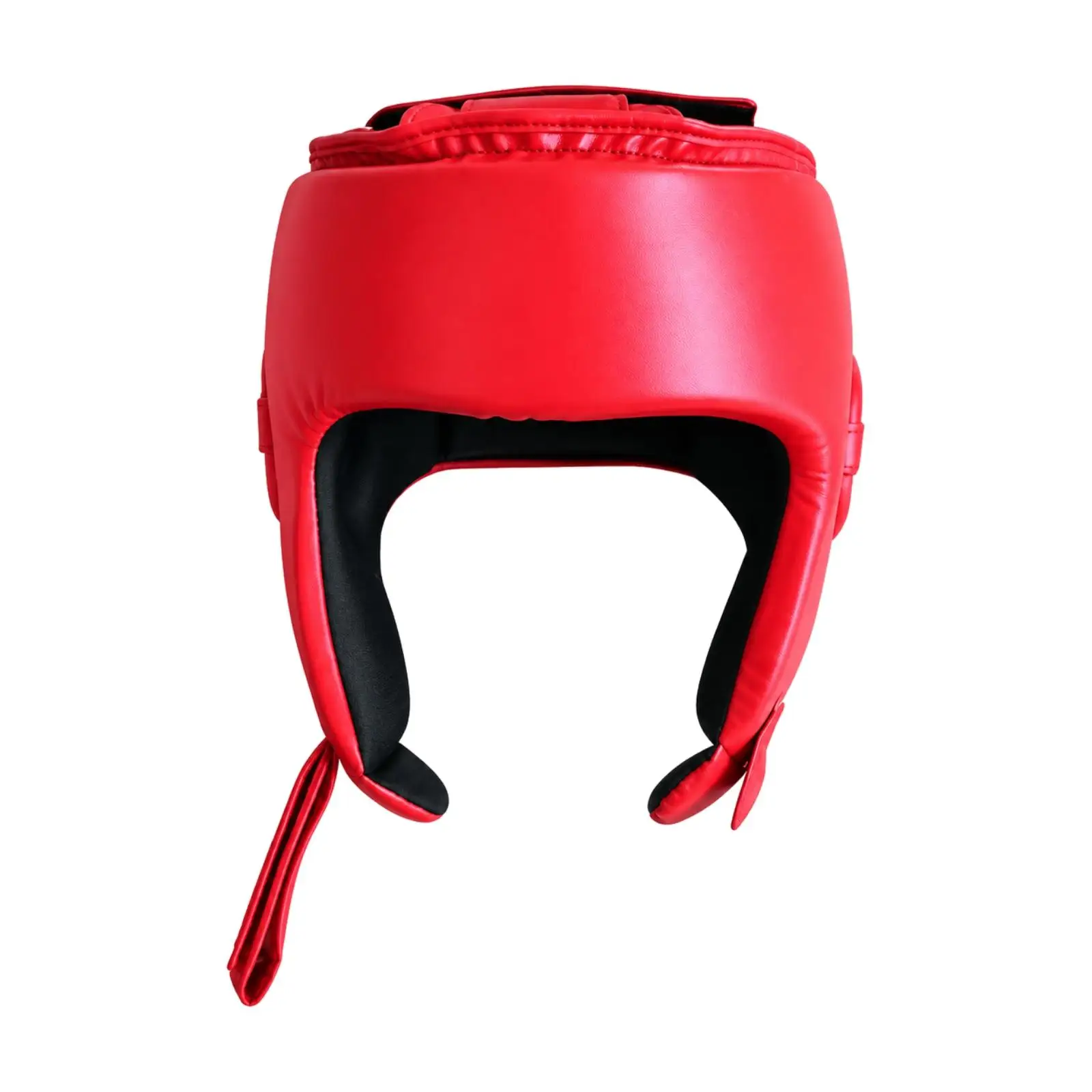 Taekwondo Head Protector for Sparring Boxing Kickboxing with Open Face Design Padded Interior Adjustable Hook Loop Closure Gear