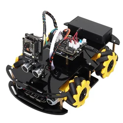 Kit de iniciación robótico para coche, aprendizaje y desarrollo de Automatización Inteligente, Kit completo de plástico para programación Arduino