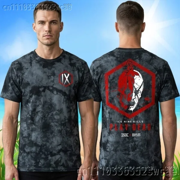 Hot Rare Ice Nine Kills Shirt Unisex Summer Short Sleeve Fashion Brand Tee Luxury Casual Vintage T-shirt FamilyMatching