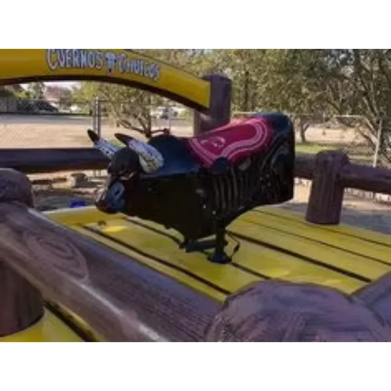 Rodeo Bull Sports Game Machine Indoor/Outdoor Entertainment for Amusement Park & Playground Metal