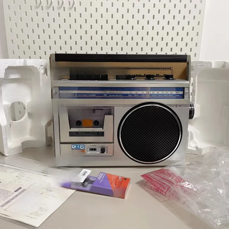 [New Rare] 1974 636 Portable Tape Recorder, Classic Model