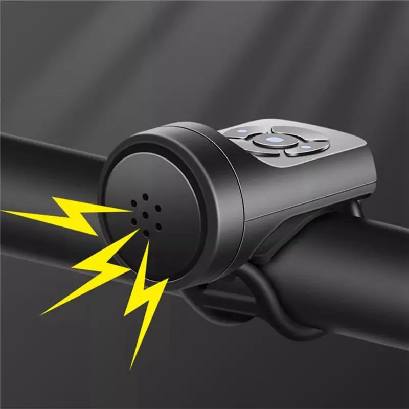 NEW HOT In Stock-Loud Sound Rechargeable Electric Horn Bell For Adult Cyclists, Compatible With Mountain And Road Bikes - view 6
