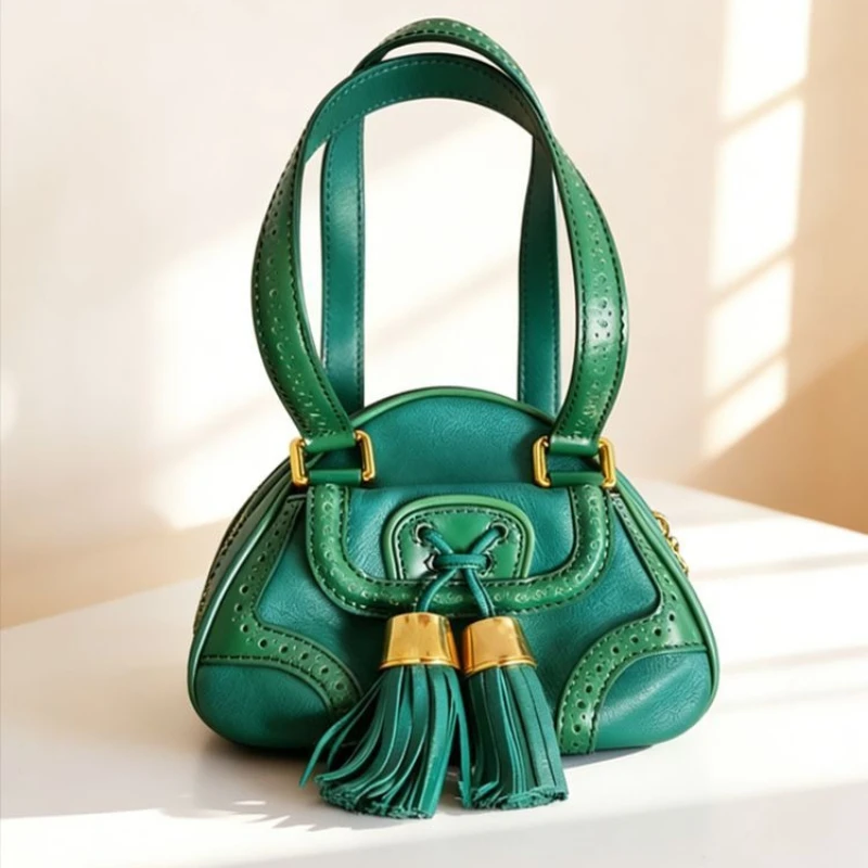 green-retro-all-purpose-small-bag-for-women-2026-bestseller-design-sense-niche-high-appearance-level-single-shoulder-tassel-bag