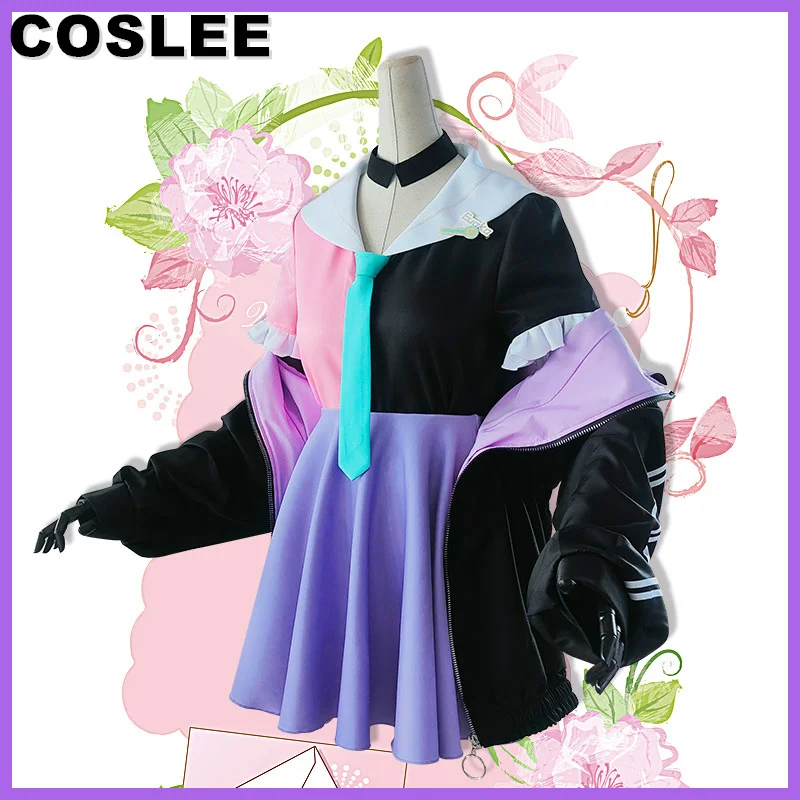 

COSLEE Arknights Eureka U-Official Cosplay Costume Game Suit Fashion Coat Dress Uniform Halloween Party Outfit Women New 2023