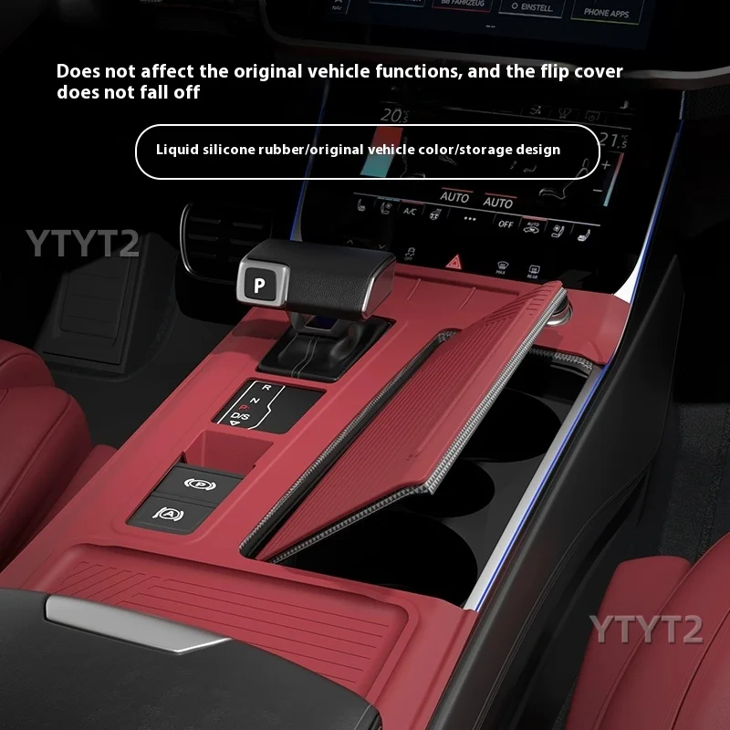 

For 2025 Audi A6 A7 Instrument Panel Protective Film Central Control Silicone Protective Pad Silicone Car Interior Accessories