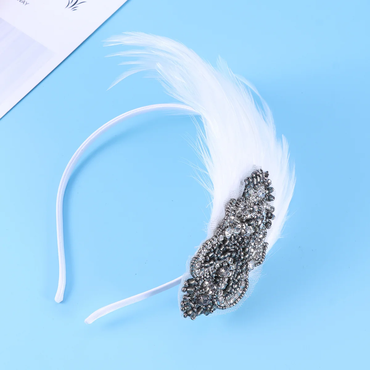 عقال اليدوية حجر الراين مطرز خمر الفن اكسسوارات ل حفل زفاف وصيفة الشرف تأثيري المرحلة #3