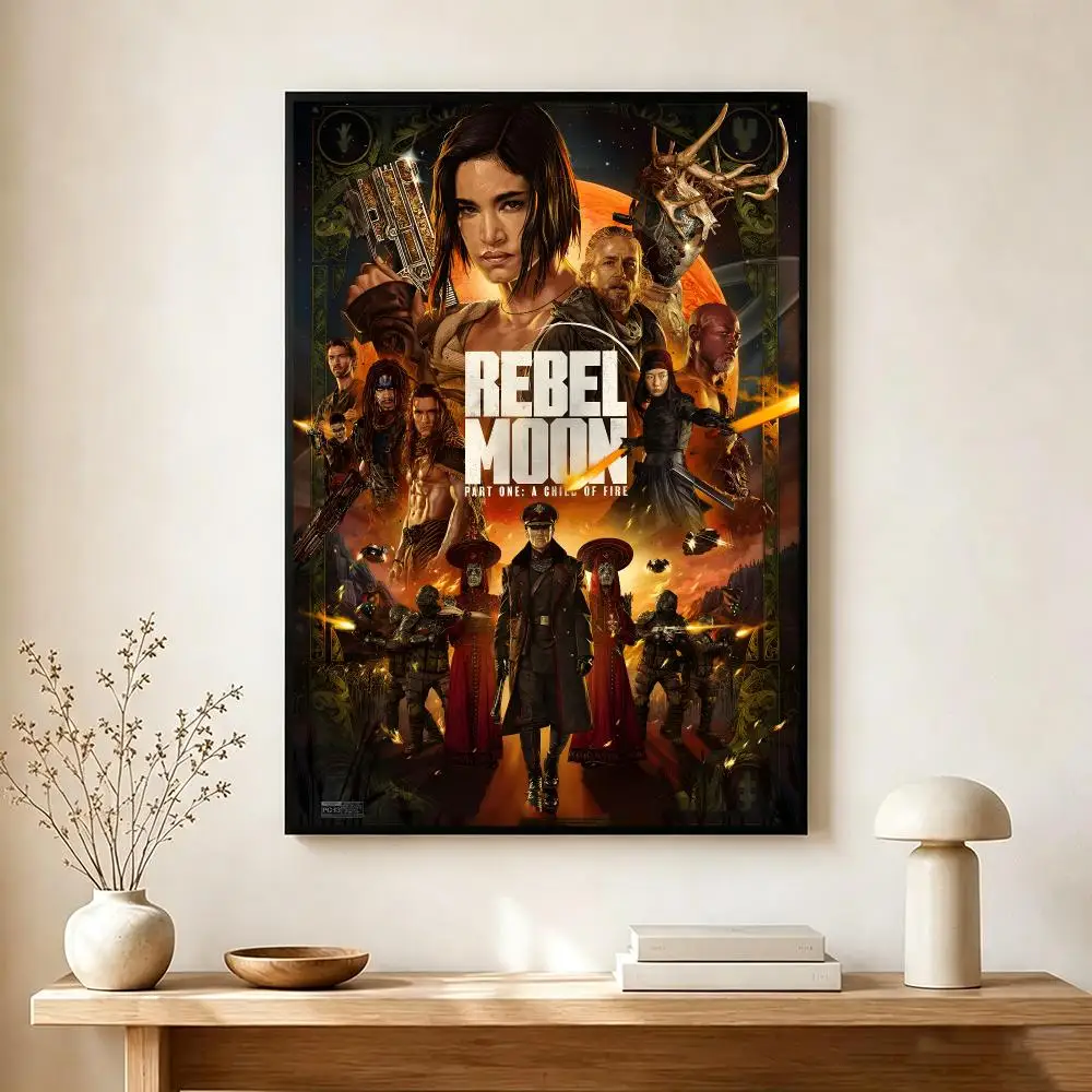 epic movie R-Rebel Moon Poster Modern Home Decoration Interior Design & Contemporary Wall Art Collection