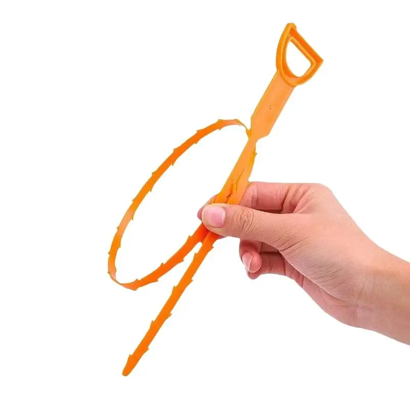  Drain Cleaner Hook Flexible Design for Kitchen Sink Clog Remover Hair Catcher Tool for Bathroom Toilet Cleaning