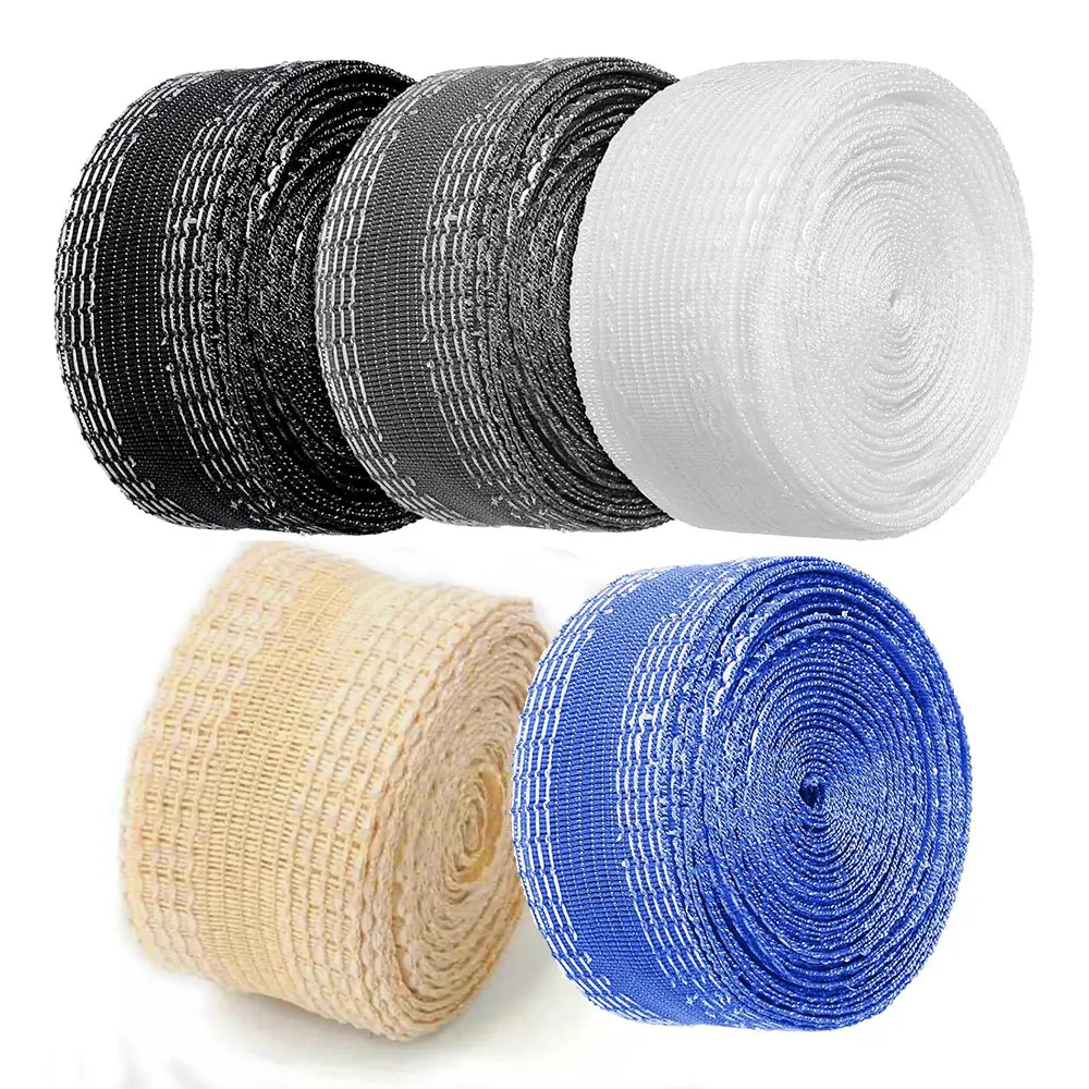 Cinta autoadhesiva para dobladillo de pantalones, 5M, 5 colores, borde de pantalón, pantalón termoadhesivo, reparación de acortar, cinta para dobladillo de Jean para tela de costura DIY