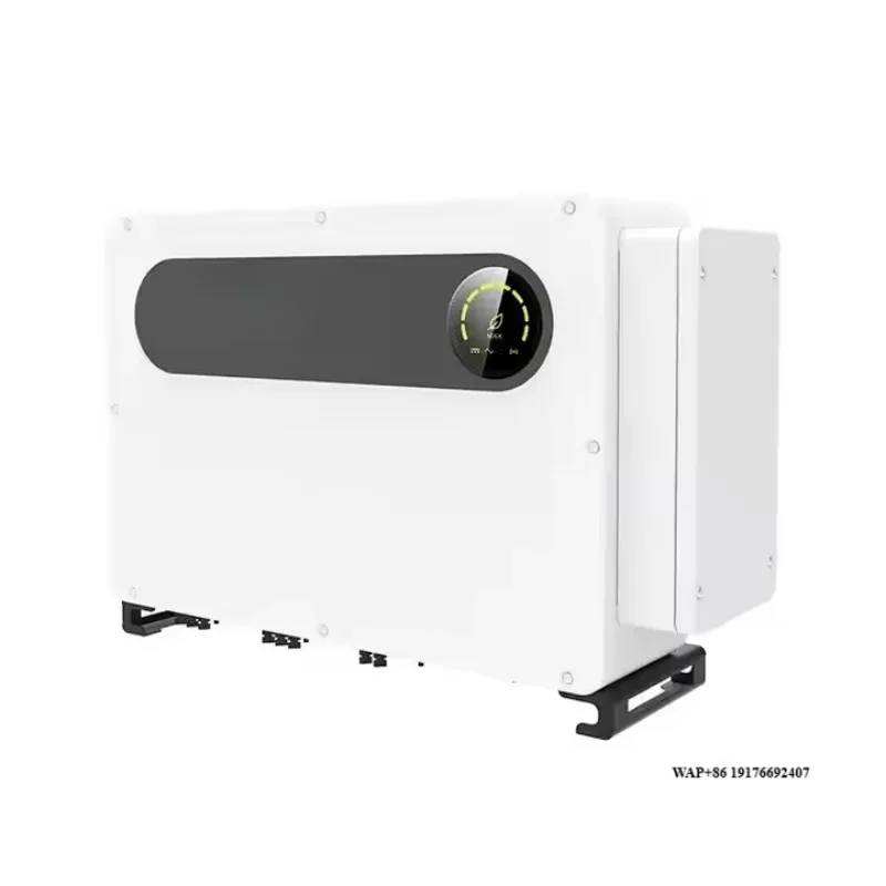 On Grid  Solar Inverters 100kw 110kw 125kw Single Three Phase Solar Inverters for Commercial
