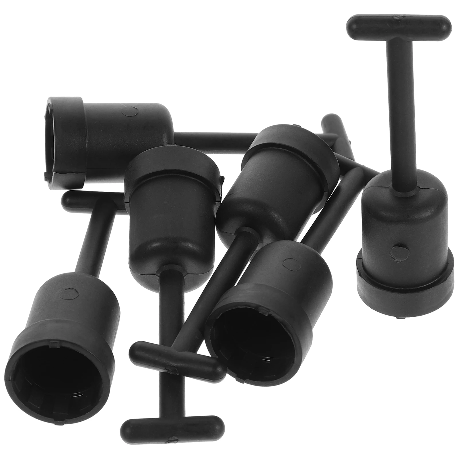 

6pcs Hexagonal Sleeve Socket Tool for Light Bulb Shade Ring Removal Plastic Handle Durable Electrician Tools Suitable Table