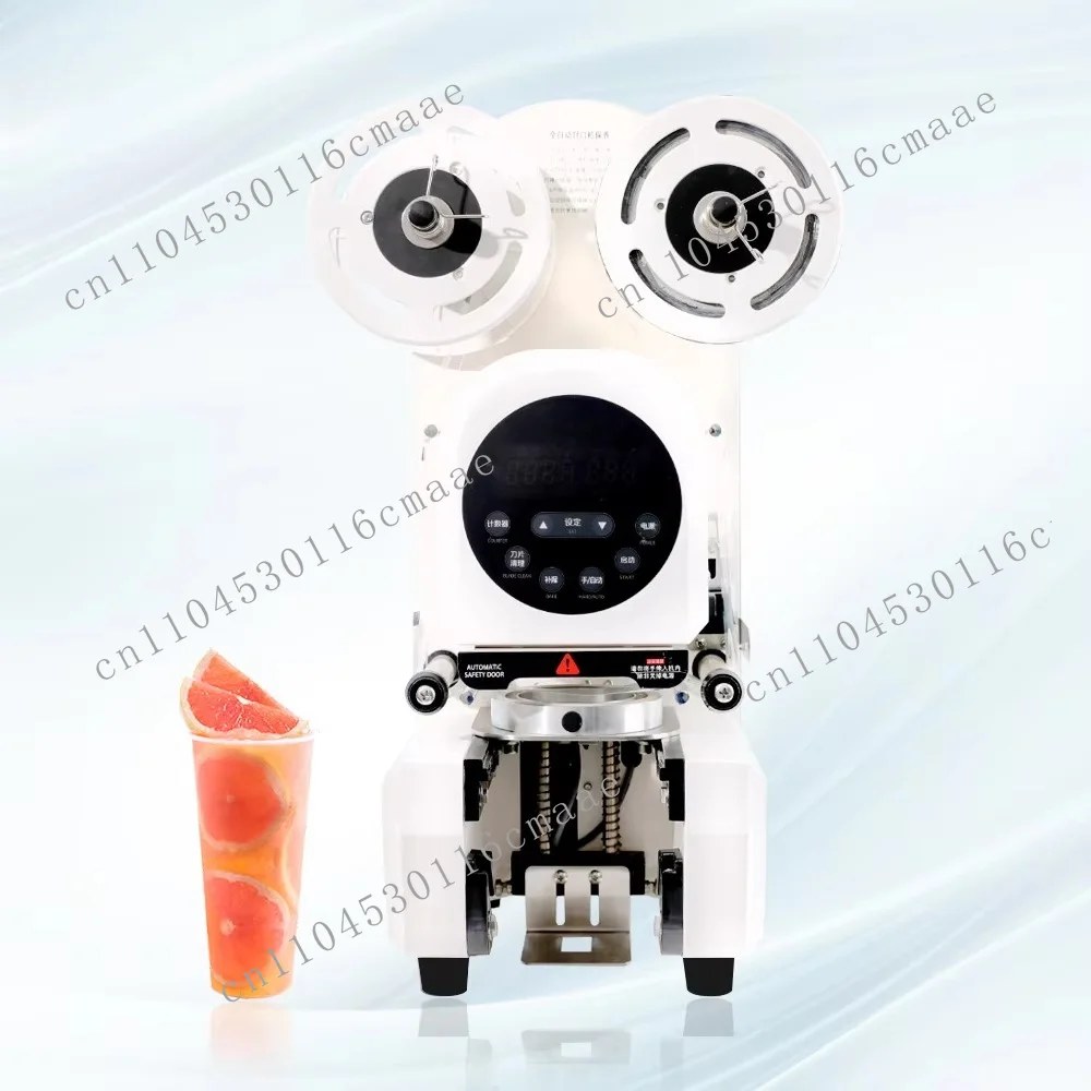 High quality commercial fruit beverage packaging machine bubble tea coffee automatic yogurt cup sealing machine