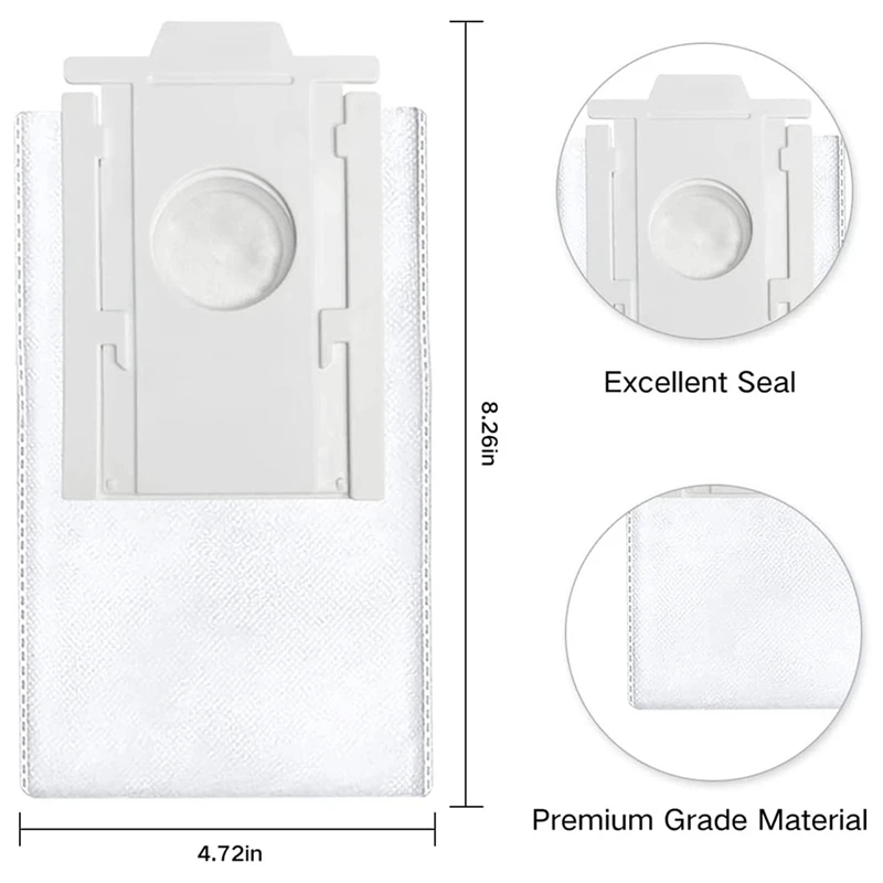 Sostituzione sacchetti per la polvere per Samsung VCA-RDB95 Jet Bot + Jet Bot AI + Robot Vacuum Clean Station accessori parti