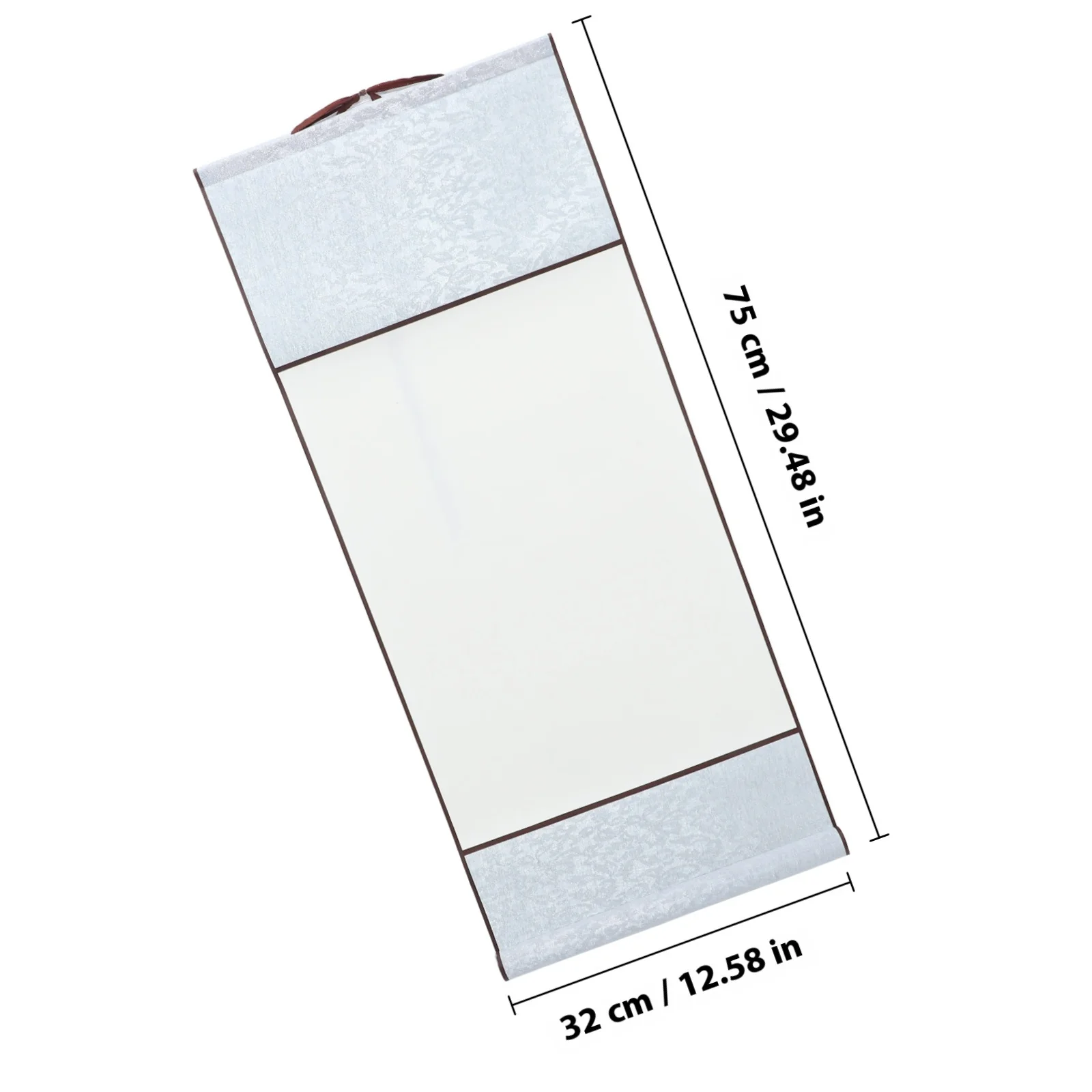 Blank Scroll for Calligraphy Painting Xuan Paper Art Wall Hanging DIY Decor Functional Brush Ink Practice Paper