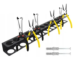 28 Holes Pliers Holder Wall Mount Tool Organizers Hammer Rack Wrench Storage Tool Holder Storage Holder For Plier Hand Tool