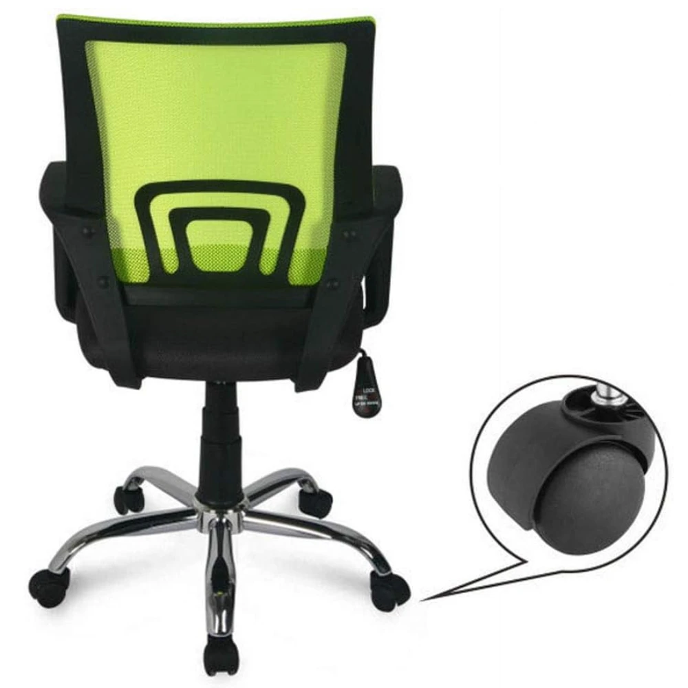 Office Chair Caster Wheel 2 Inch Universal Standard Size Computer Gaming Chair Caster Wheels