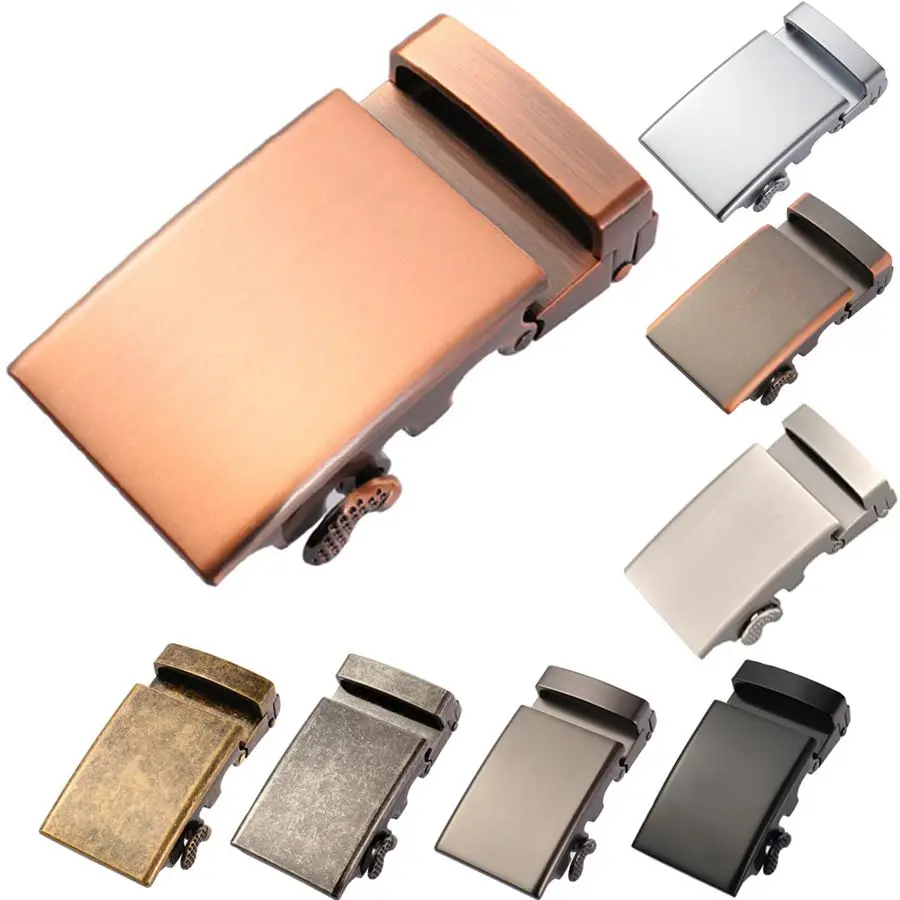 

Мужская пряжка ремня, модная автоматическая пряжка, бронзовая пряжка ремня, размер: 4*8 см, подходит для ремня 3,3-3,6 см, новый ремень Agio