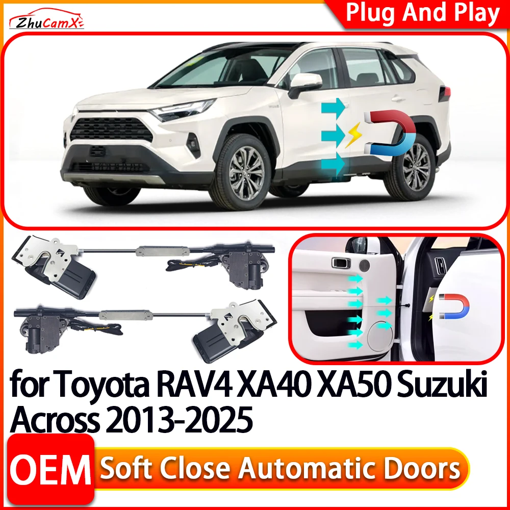 

for Toyota RAV4 XA40 XA50 Suzuki Across Car Automatic Electric Soft Close Door Closer Power Closing Door Comfort Closing System