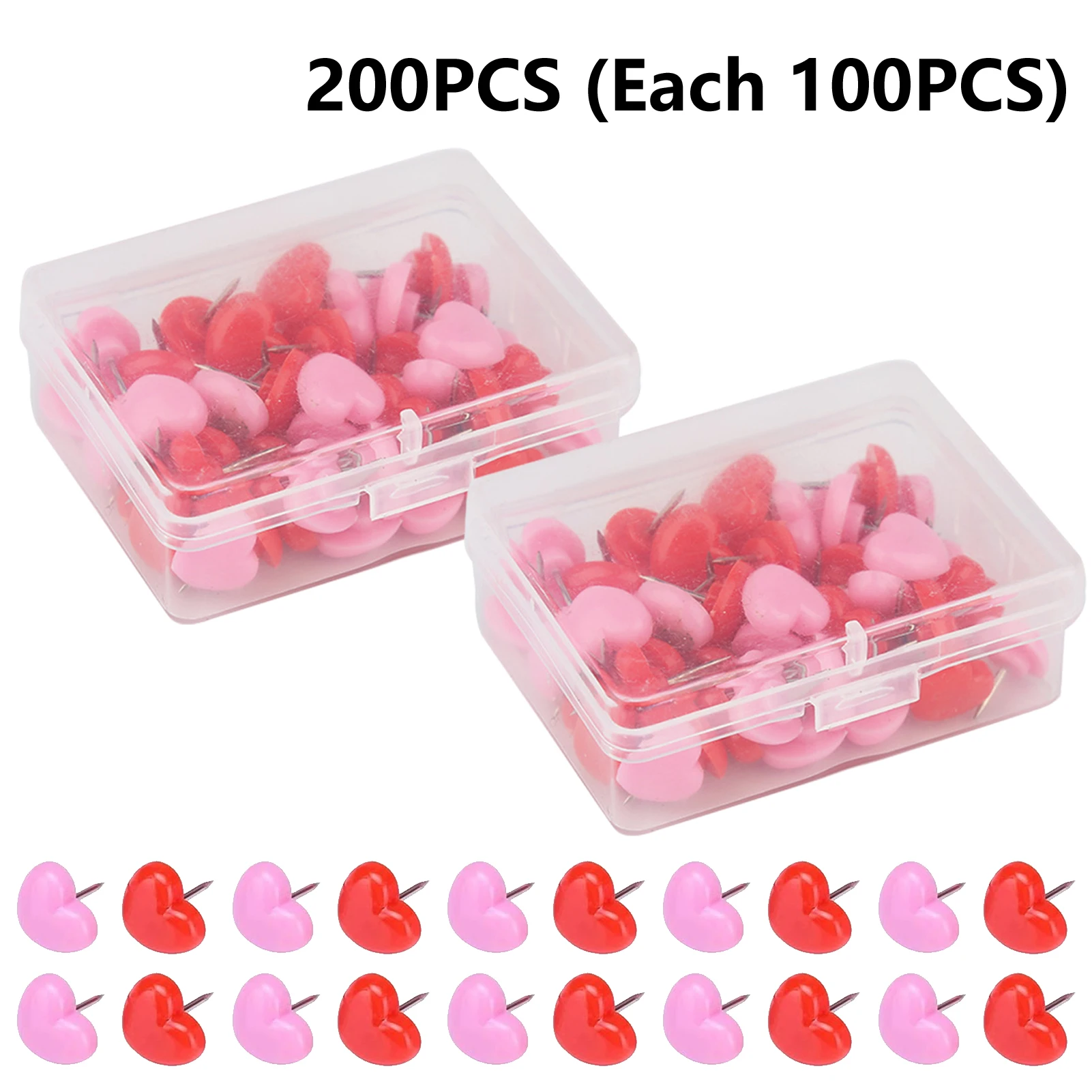 Прочный многоразовый домашний ящик для хранения в форме сердца, металлический ящик для доски объявлений, настенное украшение, школьные пробковые панели, простота в использовании