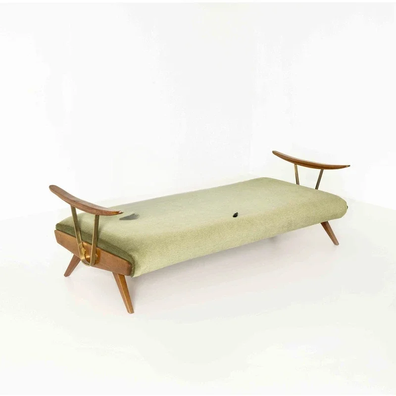 

New modern light luxury fabric shoe changing stool sofa bench bedroom bedside stool
