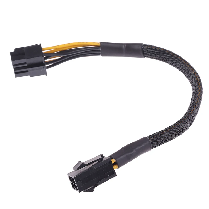 1Pc 20CM 4Pin to 8Pin CPU Power Converter Cable Lead Adapter Office Supplies