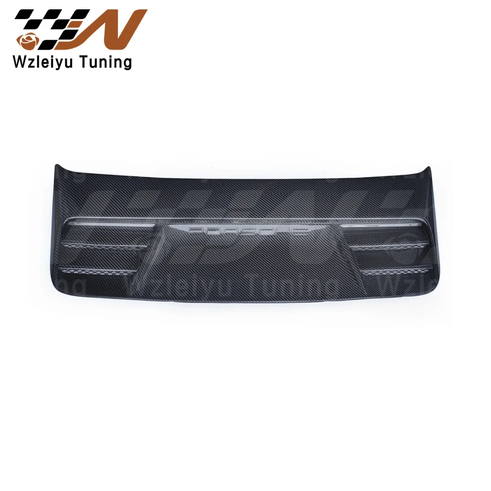 New Style Real Carbon Fiber Rear Engine Cover Fit For Porsche 991 991.2 GT3RS High Quality Fitment