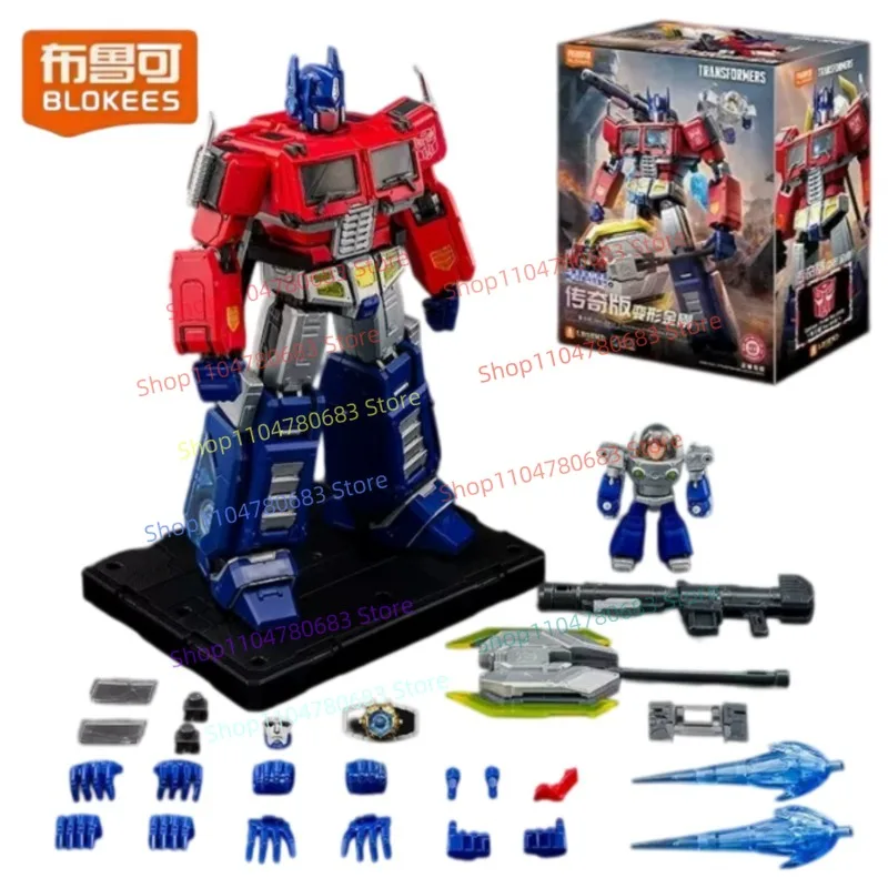New BLOKEES Transformers Optimus Prime Ver.EVO Movie Legendary Edition 86 Movability Assembly Model Collect Toys Holiday Gift