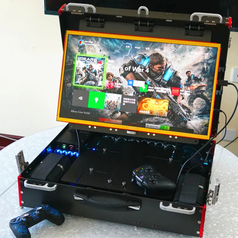 

Doomsday Equipment: PC Monitor, PS4 Games, XBOX, Travel, Portable, Mobile Case, 24 inches